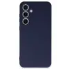Lopard Samsung Galaxy S24 Fe Kılıf Nano İçi Kadife Silikon - Lacivert