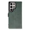Lopard Samsung Galaxy S24 Ultra Kılıf Trend S Plus Kapaklı Kılıf - Yeşil