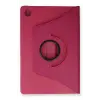 Lopard Samsung Galaxy Tab A9 Kılıf 360 Tablet Deri Kılıf - Pembe