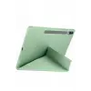 Lopard Samsung Galaxy X510 Tab S9 Fe 11 Kılıf Kalemlikli Mars Tablet Kılıfı - Açık Yeşil