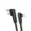 Lopard Usb To Lightning 3m 2.4a Kablo - Siyah