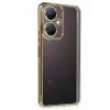 Lopard Vivo Y27 Kılıf Razer Lensli Silikon - Gold