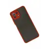 Lopard Xiaomi Mi 11 Lite Kılıf Montreal Silikon Kapak - Kırmızı