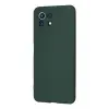 Lopard Xiaomi Mi 11 Lite Kılıf Nano İçi Kadife Silikon - Koyu Yeşil