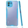 Lopard Xiaomi Mi 11 Lite Kılıf Platin Silikon - Mavi