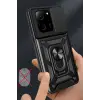 Lopard Xiaomi Mi 13t Pro Kılıf Pars Lens Yüzüklü Silikon - Kırmızı