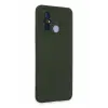 Lopard Xiaomi Redmi 12c Kılıf Nano İçi Kadife Silikon - Koyu Yeşil