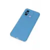 Lopard Xiaomi Redmi 12c Kılıf Nano İçi Kadife Silikon - Mavi