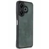 Lopard Xiaomi Redmi 13 4g Kılıf Aras Deri Kapak - Koyu Yeşil