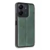 Lopard Xiaomi Redmi 13c Kılıf Flip Cover - Koyu Yeşil