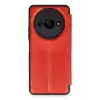 Lopard Xiaomi Redmi A3 4g Kılıf Flip Cover - Kırmızı
