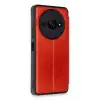 Lopard Xiaomi Redmi A3 4g Kılıf Flip Cover - Kırmızı