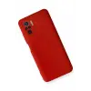 Lopard Xiaomi Redmi Note 10 Kılıf Nano İçi Kadife Silikon - Kırmızı