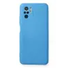Lopard Xiaomi Redmi Note 10 Kılıf Nano İçi Kadife Silikon - Mavi