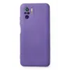 Lopard Xiaomi Redmi Note 10 Kılıf Nano İçi Kadife Silikon - Mor