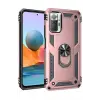 Lopard Xiaomi Redmi Note 10 Pro Kılıf Sofya Yüzüklü Silikon Kapak - Rose