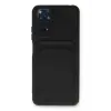 Lopard Xiaomi Redmi Note 11 Kılıf Kelvin Kartvizitli Silikon - Siyah