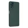 Lopard Xiaomi Redmi Note 11 Pro Kılıf Nano İçi Kadife Silikon - Koyu Yeşil