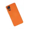 Lopard Xiaomi Redmi Note 11 Pro Kılıf Nano İçi Kadife Silikon - Turuncu