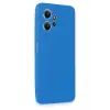 Lopard Xiaomi Redmi Note 12 4g Kılıf First Silikon - Mavi