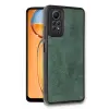 Lopard Xiaomi Redmi Note 12 Pro 4g Kılıf Aras Deri Kapak - Koyu Yeşil