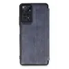 Lopard Xiaomi Redmi Note 12 Pro 4g Kılıf Flip Cover - Lacivert