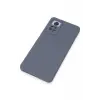 Lopard Xiaomi Redmi Note 12 Pro 4g Kılıf Nano İçi Kadife Silikon - Gri
