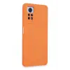 Lopard Xiaomi Redmi Note 12 Pro 4g Kılıf Nano İçi Kadife Silikon - Turuncu