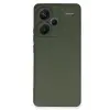 Lopard Xiaomi Redmi Note 13 Pro Plus Kılıf Nano İçi Kadife Silikon - Koyu Yeşil