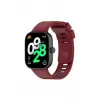 Lopard Xiaomi Redmi Watch 4 Klasik Kordon - Bordo