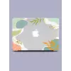 Macbook Air (M1) Kılıf 13.3 inç A1932-A2179-A2337 2020/2021 Şeffaf Kapak Tam Koruma Macos-04 Pastel Renkli