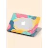 Macbook Air (M1) Kılıf 13.3 inç A1932-A2179-A2337 2020/2021 Şeffaf Sert Kapak Koruma Macos-22 Soft pembe, Turkuaz, Lacivert