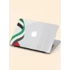 Macbook Air (M1) Kılıf 13.3 inç A1932-A2179-A2337 2020/2021 Şeffaf Sert Kapak Koruma Macos-29 Birleşik Arap Emirlikleri Bayrağı