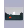 Macbook Pro (M1-M2) Kılıf 13 inç A2338-A2289-A2159 2020/2022 Şeffaf Kapak Tam Koruma Macos-15 Kamp Çadırı