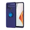 One Plus Nord N10 5G Kılıf Lopard Kamera Korumalı Yüzüklü Standlı Koruyucu Orjinal Kalite Ravel