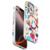 Onegif İphone 14 Pro Max Flower Series Magsafe Kapak - Beyaz