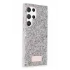 Onegif Samsung Galaxy S23 Ultra Bright Simli Kapak - Gümüş