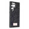 Onegif Samsung Galaxy S23 Ultra Bright Simli Kapak - Siyah