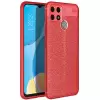 Oppo A15S Kılıf Lopard Kamera Korumalı Deri Orjinal Görünümlü Kapak Niss