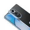 Oppo A60 Kamera Lens Korumalı Şeffaf Renkli Logo Gösteren Omega Kapak