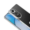 Oppo A60 Kamera Lens Korumalı Şeffaf Renkli Logo Gösteren Omega Kapak