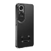 Oppo A60 Kamera Lens Korumalı Şeffaf Renkli Logo Gösteren Omega Kapak