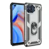 Oppo Reno 4 Lite Kılıf Lopard Kamera Korumalı Sürgülü Yüzüklü Orjinal Tasarım Armor Vega