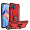 Oppo Reno 4 Lite Kılıf Lopard Kamera Korumalı Sürgülü Yüzüklü Orjinal Tasarım Armor Vega