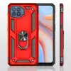 Oppo Reno 4 Lite Kılıf Lopard Kamera Korumalı Sürgülü Yüzüklü Orjinal Tasarım Armor Vega