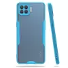 Oppo Reno 4 Lite Kılıf Parfe Silikon Kapak Kamera Korumalı Kılıf Ultra Ince Buzlu Mat Renkli