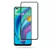 Oppo Reno 4 Lite Lopard Kenarları Kırılmaya Dayanıklı Cam Ekran Koruyucu