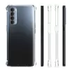 Oppo Reno 4 Pro 4G Kılıf Lopard Nitro Antishock Köşe Koruma Darbe Emici Şeffaf Orjinal Doku Silikon