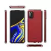 Samsung Galaxy A02S Coss Sert Darbe Emici Silikon Şeffaf Kamera Korumalı Arka Kapak