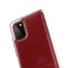 Samsung Galaxy A02S Coss Sert Darbe Emici Silikon Şeffaf Kamera Korumalı Arka Kapak